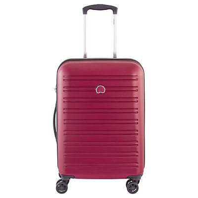 Delsey Segur 4 Wheel 55cm Cabin Suitcase Red Delsey Segur 4 Wheel 55cm Cabin Suitcase Red